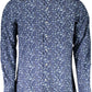 Blue Cotton Men Shirt