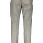 Gray Cotton Men Trouser