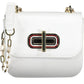 White Leather Women Handbag