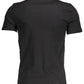 Black Cotton Men T-Shirt
