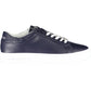 Blue Polyester Men Sneaker