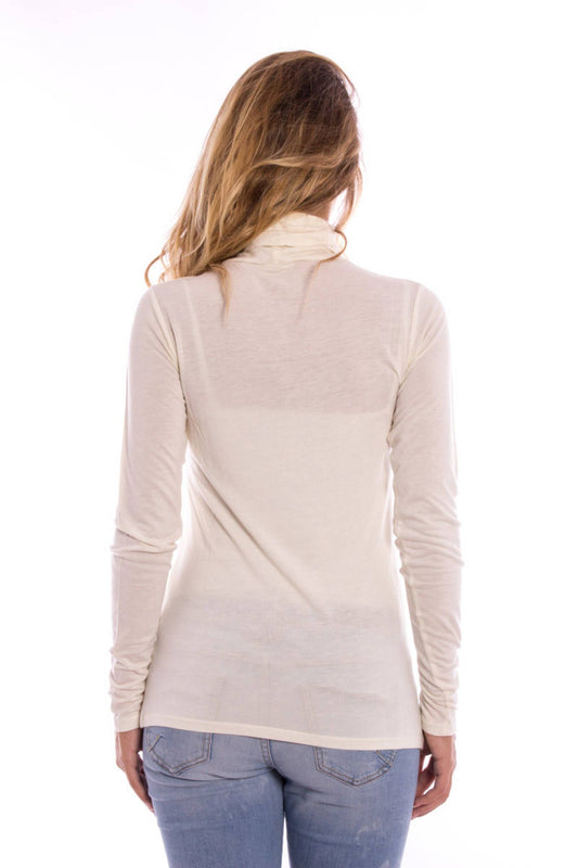 White Wool Women T-Shirt