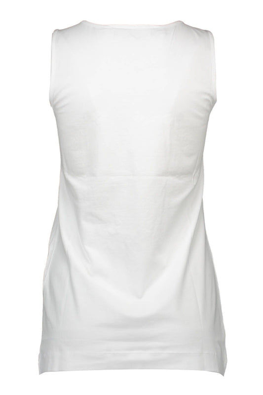 White Cotton Women Top