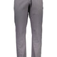 Gray Cotton Men Pant