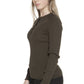Green Wool Women Shirt
