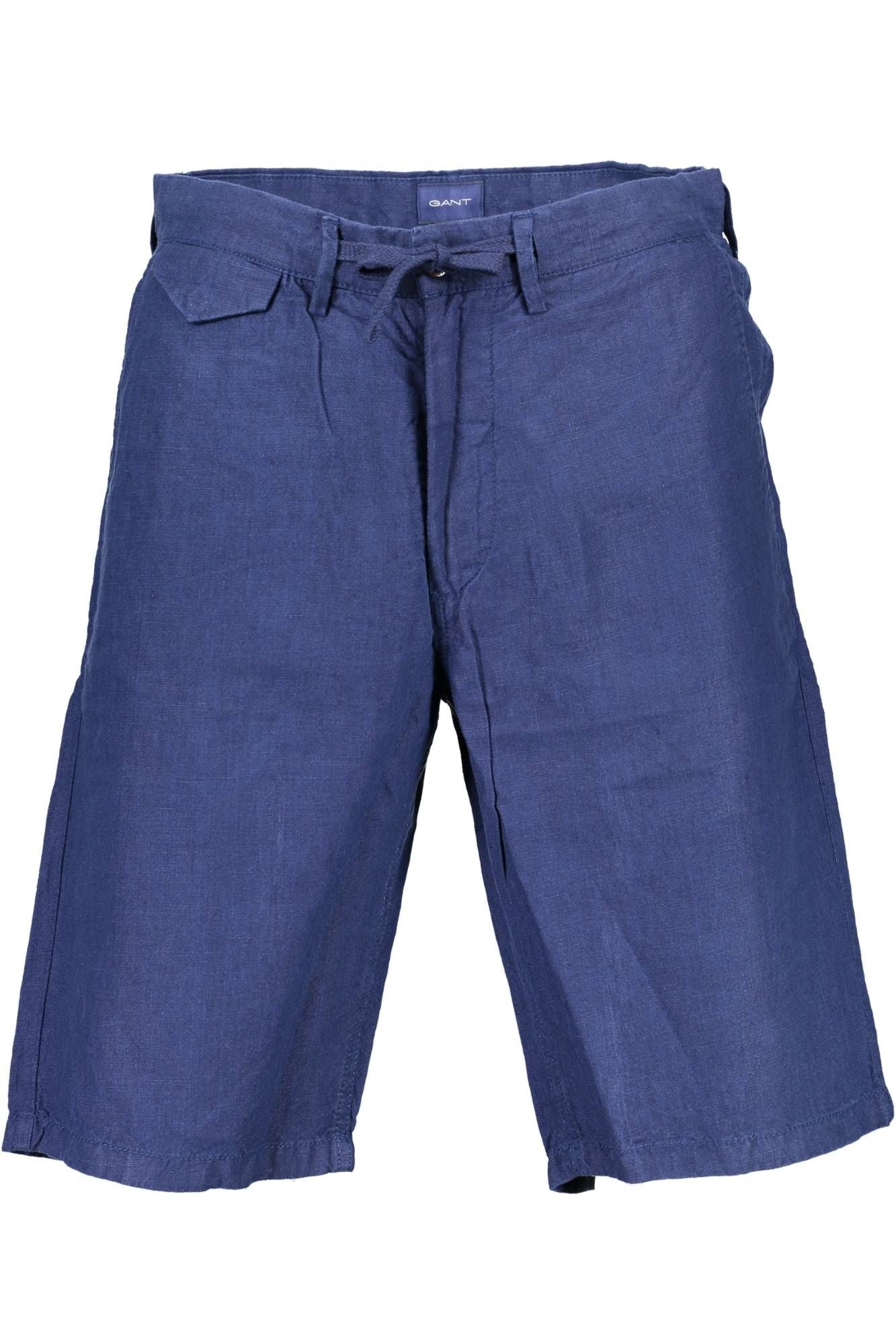 Blue Linen Men Pant