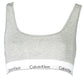 Gray Cotton Women Sports Bra