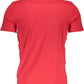 Red Cotton Men T-Shirt