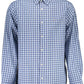 Light Blue Cotton Men Shirt