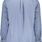 Light Blue Cotton Men Shirt