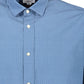 Blue Cotton Men Shirt