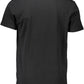 Black Cotton Men T-Shirt