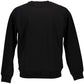 Black Cotton Mens Sweater