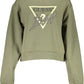 Green Cotton Women Sweater