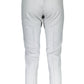 Gray Polyester Women Pant