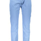 Light Blue Cotton Men Jean