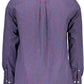 Blue Cotton Men Shirt