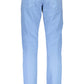 Light Blue Cotton Men Jean