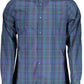 Green Cotton Men Shirt