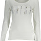 White Viscose Women Shirt