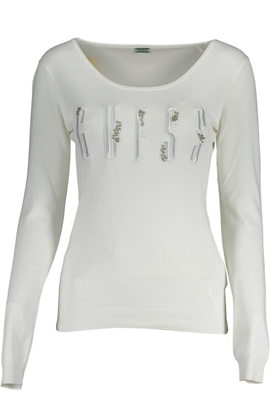 White Viscose Women Shirt