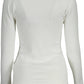 White Viscose Women Shirt