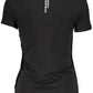 Black Cotton Women T-Shirt