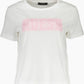 White Cotton Women TShirt