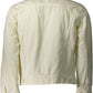 White Cotton Men Jacket