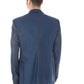 Blue Wool Men Jacket