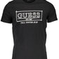 Black Cotton Men T-Shirt