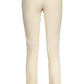 Beige Cotton Women Pant