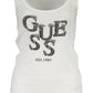 Elegant White Organic Cotton Tank Top