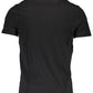 Black Cotton Men T-Shirt