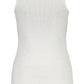 Elegant White Organic Cotton Tank Top