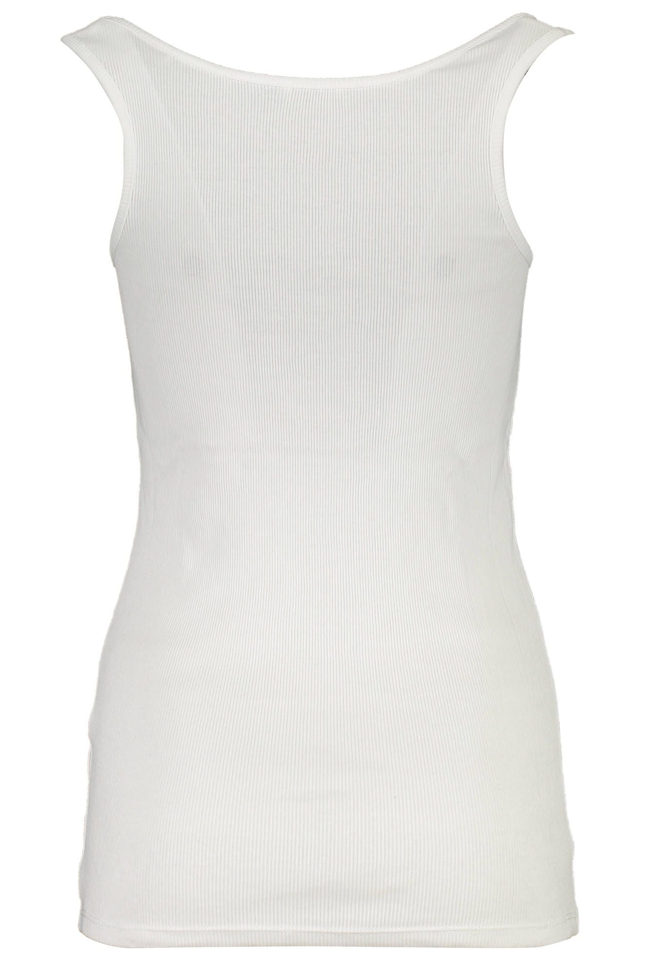 Elegant White Organic Cotton Tank Top