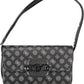 Black Polyethylene Women Handbag