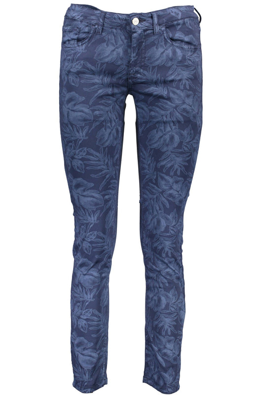 Blue Cotton Women Jean