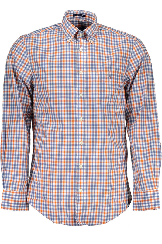 Red Cotton Men Shirt