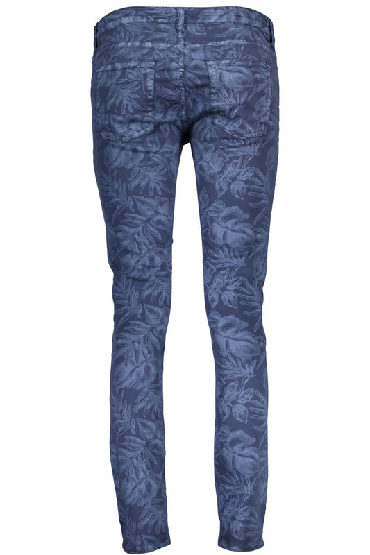 Blue Cotton Women Jean