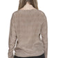 Brown Silk Women T-Shirt
