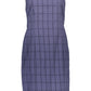 Blue Cotton Women Dress