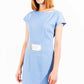 Light Blue Cotton Women Dress