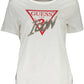 Chic Rhinestone Logo Tee for a Dazzling Style