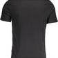 Black Cotton Men T-Shirt