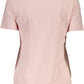Pink Cotton Women Top