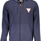 Blue Organic Cotton Men Sweater