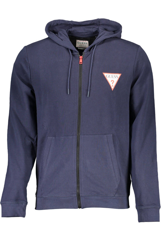 Blue Organic Cotton Men Sweater