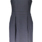 Blue Wool Women Dress