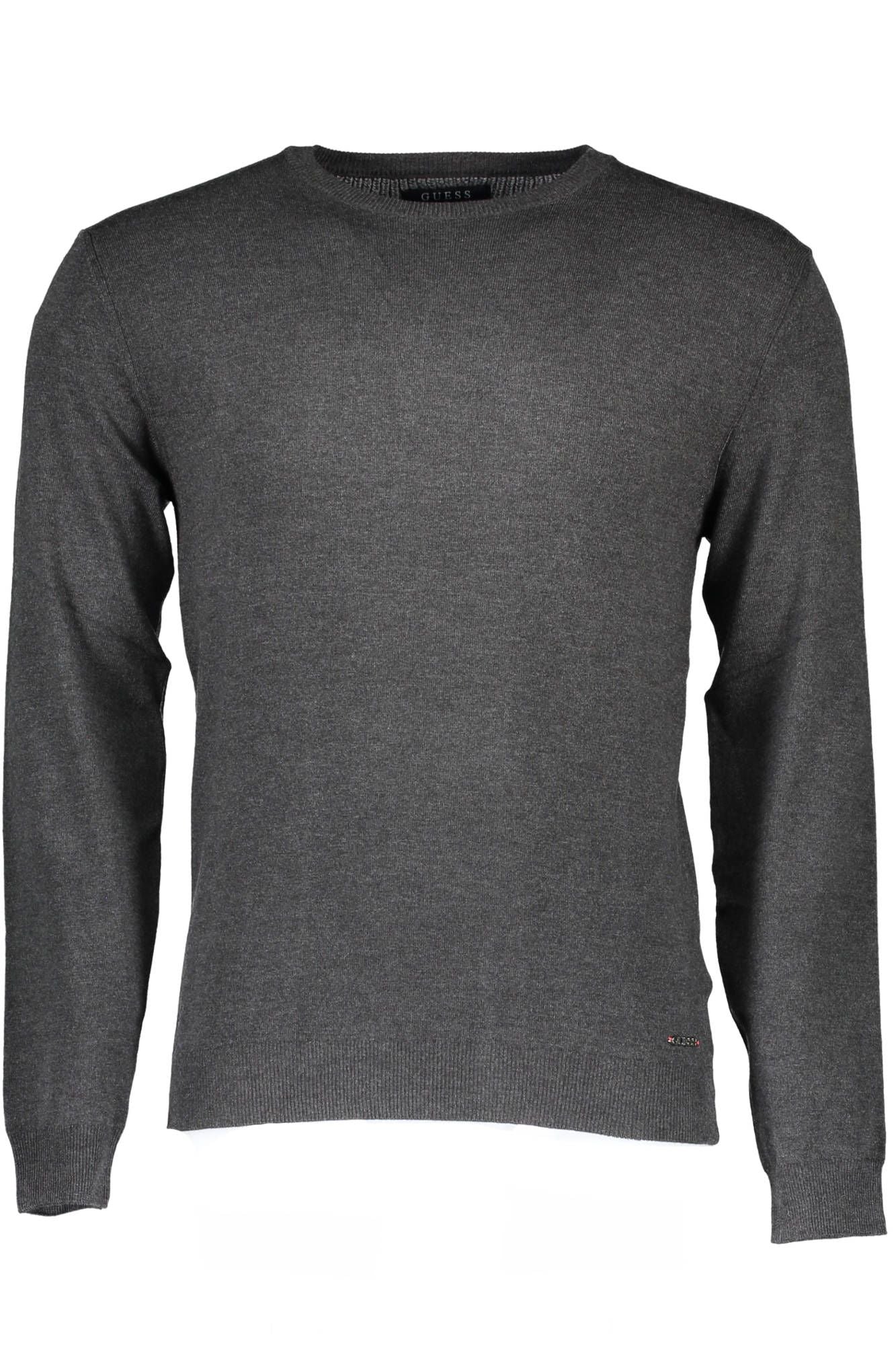 Gray Viscose Men Sweater